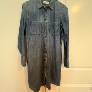 Madewell Indigo Denim Dress